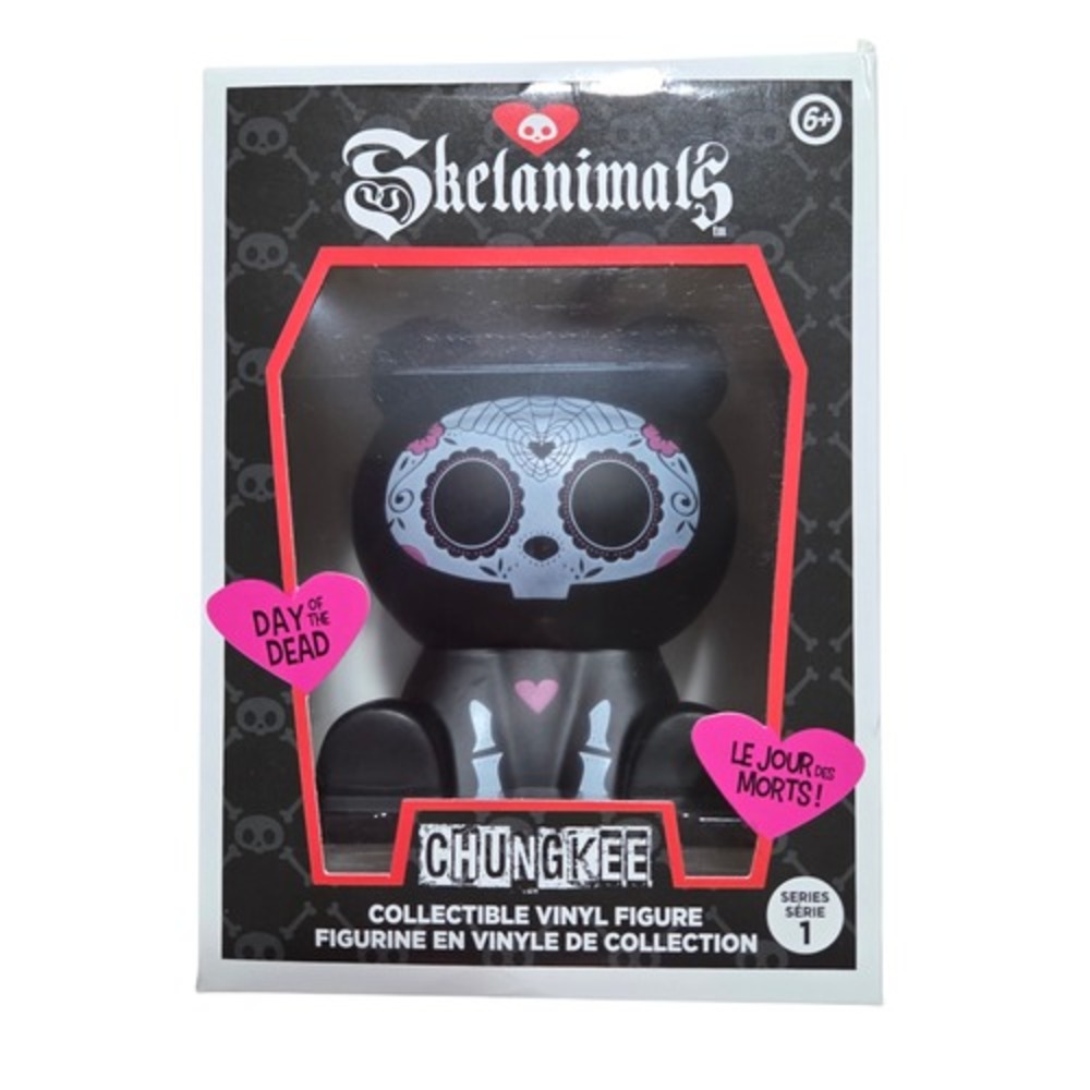 2025 Hasbro Skelanimals Day Of The Dead Chungkee Panda Series 1 Vinyl Figure